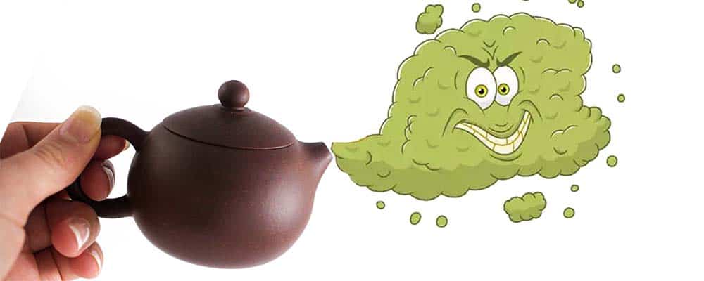 Burping teapot